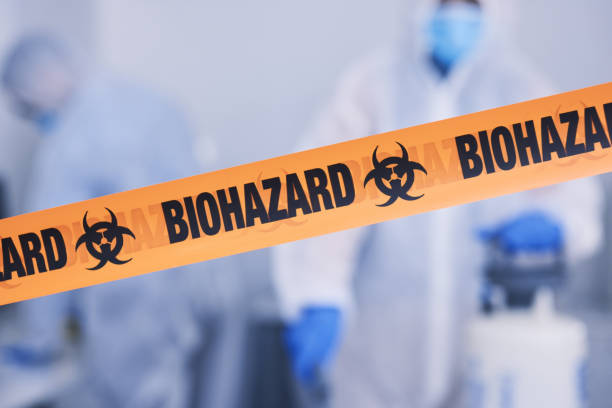 Professional Biohazard technician working in Heath, OH
